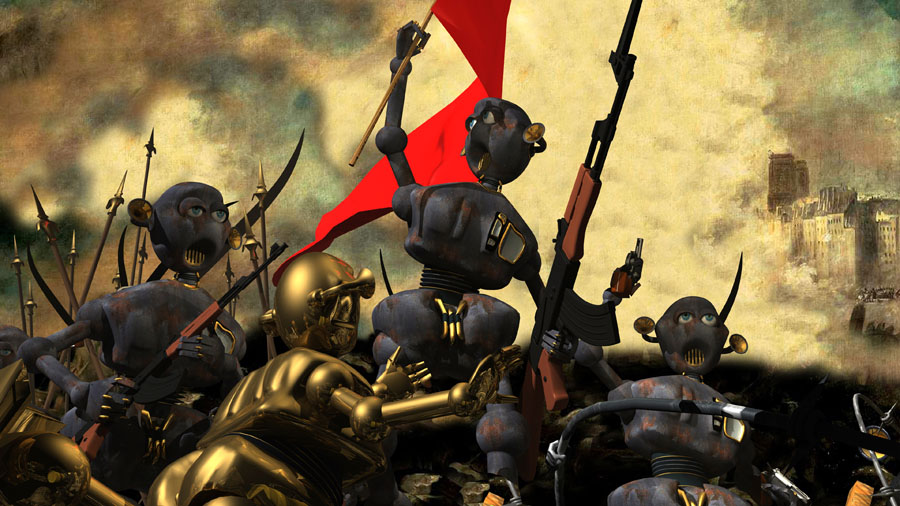La révolution des robots pour selon Delacroix